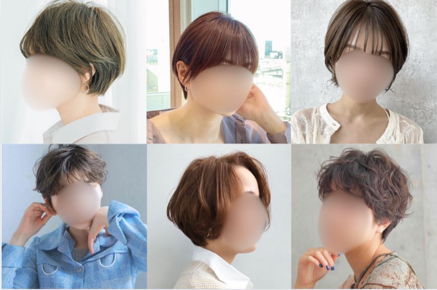 丸顔にベリーショート
