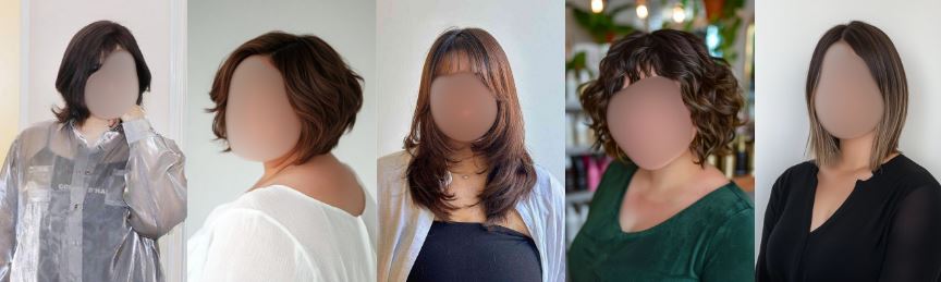 40代手入れ簡単ヘア ぽっちゃり