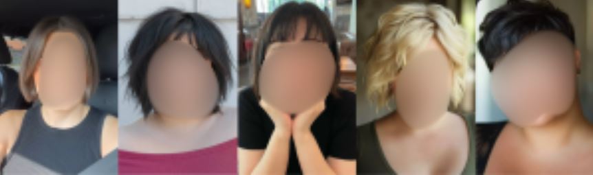 ぽっちゃり二重あごに似合うショート髪型